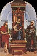RAFFAELLO Sanzio, Virgin Mary and her son